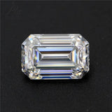 Multi Size Emerald Cut Synthetic Gemstones D Color VS1 Clarity Wholesale For DIY Making Rings Earrings Bracelets Pendants Necklaces And Other Jewelry