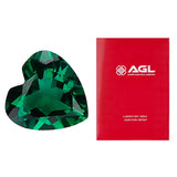 These Loose Multi-Size Heart-Shaped Zambian Emeralds Are Hypoallergenic Making Them Perfect Raw Materials For DIY Christmas Gift Necklaces