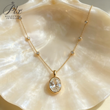 IGI Certificate Lab Grown Diamond Necklace 18K Gold Oval Pear Marquise Radiant Heart Shape 2ct D Color Pendant Hypoallergenic Direct from Factory Daily & Office Wear Perfect Gift
