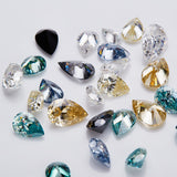 Multicolor Pear Shape Moissanite Diamond Wholesale Loose Stones Lab Grown for Gemstone Charms Engagement Jewelry GRA Certificate