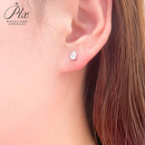 D Color Moissanite Pear Shape Moissanite Stud Screw Back Earring Jewelry 100% 925 Sterling Silver For Women Gift