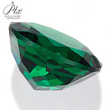 Loose Multi-Size Round Zambian Emeralds Can Be Used As Raw Materials For DIY Jewelry Rings Necklaces Earrings Etc Hypoallergenic