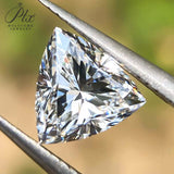 Trillion Shape 1.09/1.10/2.01/2.02ct VS1/VVS2 White Lab Grown Diamond Gemstone IGI Certificate CVD HPHT Material Jewelry Rings