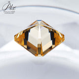 Luxury Multicolor Moissanite Gemstones  Asscher Cut Loose Diamonds  Perfect for Rings Earrings & Pendant Making