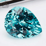 0.24-5.78CT Pear Cut Lab-Grown Paraiba Loose Stones - Wholesale Price Elegant Gift Selection