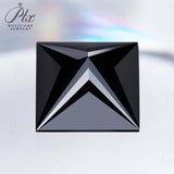 Moissanite Stone Moissanite Stone 0.35ct-5ct Colorful VVS1 Princess Shape Excellent Beads For Women's Jewelery Diamond Ring
