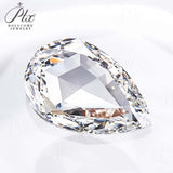 Rose Pear Shape 3.02ct VS1 Lab Grown Diamond F Color Gemstone IGI Certificate CVD HPHT DIY Material Making Jewelry Charms Ring