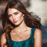 925 Sterling Silver D Color Heart Moissanite Stone Necklace Diamond  Clarity for Women Jewelry Pendant