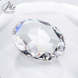Rose Oval Shape 3.04/5.51ct VS1 Lab Grown Diamond White Gemstone IGI Certificate CVD HPHT DIY Material Jewelry Women Rings Charm