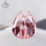 0.2-3.6ct Pear Shape Lab-Grown Padparadscha Loose Stones - Wonderful Anniversary Gift Option