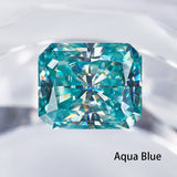 Loose Moissanite Stone 1 Carat Size 5x7mm Lab Grwon Diamond Brilliant Radiant Cut D Color  charms for jewelry making