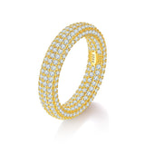 Luxury 925 Silver Moissanite Round Cut VVS1 Ring in Various Styles Jewelry for Women’s Engagement Wedding or Anniversary Gifts