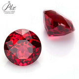Loose Round Synthetic Ruby 0.12-3.85CT Wholesale Suitable For DIY Various Jewelry Can Be Used As A Gift