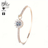 Series Closed Bracelets Set with Moissanite These Bracelets Are Exclusively for Women and Make An Ideal Engagement Gift