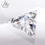 Triangle Shape 1.05CT VVS2 D White Lab Grown Diamond Gemstone IGI Certificate CVD HPHT DIY Material Jewelry Rings Women Charms