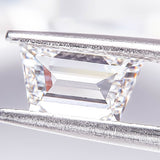 Lab Grown Diamond Trapeze Shape 1.04CT VS1 IGI Certificate White Top Gemstone CVD HPHT DIY Material Jewelry Rings Women Charms