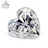 Moissanite Stone Princess Heart Marquise Emerald Radiant Round Pear Oval Cushion Asscher Cut GRA Certificate 0.3ct-5ct