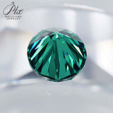 Sparkling Multicolor Moissanite Oval Cut 8Hearts 8Arrows Brilliant Facets Exquisite Loose Gemstones for Jewelry Crafting