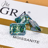 Loose Moissanite Stone 1 Carat Size 5x7mm Lab Grwon Diamond Brilliant Radiant Cut D Color  charms for jewelry making