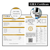 Moissanite Stone Moissanite Stone 0.35ct-5ct Colorful VVS1 Princess Shape Excellent Beads For Women's Jewelery Diamond Ring