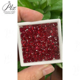 Multi-Size Pear-Cut Lab-Grown Ruby Wholesale Which Can Be Used As DIY Jewelry Raw Materials Such As Rings Earrings Necklaces Etc