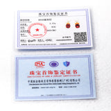 Moissanite Earrings Emerald/Ruby/Sapphire Styles 925 Silver Gift-Ready Hypoallergenic Fade-Resistant Factory-Direct Women Only