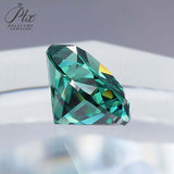 Sparkling Multicolor Moissanite Oval Cut 8Hearts 8Arrows Brilliant Facets Exquisite Loose Gemstones for Jewelry Crafting