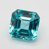 Asscher Cut Lab-Grown Paraiba Loose Stones - Delicate Christmas Gift & DIY Jewelry Option