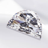 CVD HPHT Half Moon Loose Gemstone 1.02ct E Color VVS2 Lab Grown Diamond IGI Certificate Jewelry Making Materials Rings Nacklaces