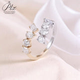 Diamond Ring Various Shapes18K 14K 10K Gold Band Engagement Wedding Band jewelry for Men Women No Fade Hypoallergenic Charm