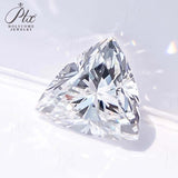 Trillion Shape 1.09/1.10/2.01/2.02ct VS1/VVS2 White Lab Grown Diamond Gemstone IGI Certificate CVD HPHT Material Jewelry Rings