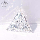 Triangle Shape 1.05CT VVS2 D White Lab Grown Diamond Gemstone IGI Certificate CVD HPHT DIY Material Jewelry Rings Women Charms