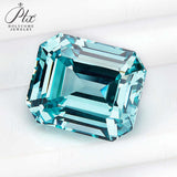 0.86-13.7CT Emerald Cut Lab-Grown Paraiba Loose Stones - Classic Christmas Gift For Loved Ones