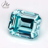 0.86-13.7CT Emerald Cut Lab-Grown Paraiba Loose Stones - Classic Christmas Gift For Loved Ones