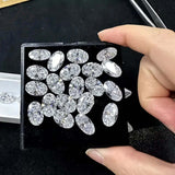 Lab Grown Oval Diamonds D Color VS1 Clarity Multi Size Loose Diamonds For Jewelry Wholesale Supply