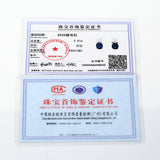 Moissanite Earrings Emerald/Ruby/Sapphire Styles 925 Silver Gift-Ready Hypoallergenic Fade-Resistant Factory-Direct Women Only