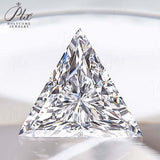 Triangle Shape 1.05CT VVS2 D White Lab Grown Diamond Gemstone IGI Certificate CVD HPHT DIY Material Jewelry Rings Women Charms