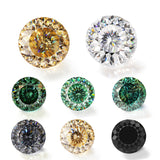 Moissanite Loose Stone Multicolor Primary Color Round Shape Hundred Sided Cut with GRA Certificate Jewelry Rings Earrings Making