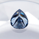 Multicolor Pear Shape Moissanite Diamond Wholesale Loose Stones Lab Grown for Gemstone Charms Engagement Jewelry GRA Certificate