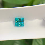 0.78-14ct Princess Cut Lab-Grown Paraiba Loose Stones - Wholesale Price Charming Anniversary Gift Selection