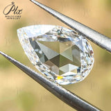 Rose Pear Shape 3.02ct VS1 Lab Grown Diamond F Color Gemstone IGI Certificate CVD HPHT DIY Material Making Jewelry Charms Ring