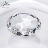 Rose Oval Shape 3.04/5.51ct VS1 Lab Grown Diamond White Gemstone IGI Certificate CVD HPHT DIY Material Jewelry Women Rings Charm