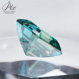 Luxury Multicolor Moissanite Gemstones  Asscher Cut Loose Diamonds  Perfect for Rings Earrings & Pendant Making