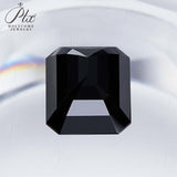 Wholesale Price Moissanite Stone Emerald Cut D Color Blue Green  VVS1 with GRA Certificate 0.5ct-10ct Gemstones