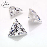 Moissanite Stone Princess Heart Marquise Emerald Radiant Round Pear Oval Cushion Asscher Cut GRA Certificate 0.3ct-5ct