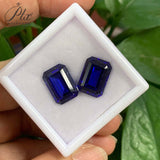 0.7-11.45ct Multi-Size Loose Emerald Lab-Grown Sapphires – Anti-Allergy Options For DIY Jewelry Making Supplies