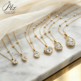 IGI Certificate Lab Grown Diamond Necklace 18K Gold Oval Pear Marquise Radiant Heart Shape 2ct D Color Pendant Hypoallergenic Direct from Factory Daily & Office Wear Perfect Gift