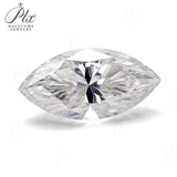 Moissanite Stone Princess Heart Marquise Emerald Radiant Round Pear Oval Cushion Asscher Cut GRA Certificate 0.3ct-5ct