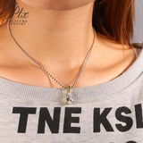 8-16 CT Custom Necklace Pear Cut Moissanite White 925 Sterling Silver Jewelry High-Quality Premium Christmas Gift Hypoallergenic