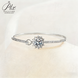 Series Closed Bracelets Set with Moissanite These Bracelets Are Exclusively for Women and Make An Ideal Engagement Gift